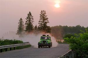 Mike Purzycki / Matt Wernette Jeep Scrambler on SS6, Camp 3 South.