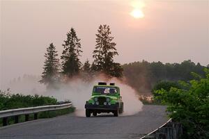 Mike Purzycki / Matt Wernette Jeep Scrambler on SS6, Camp 3 South.