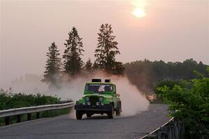 Mike Purzycki / Matt Wernette Jeep Scrambler on SS6, Camp 3 South.