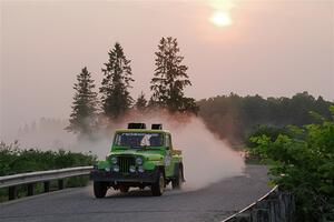 Mike Purzycki / Matt Wernette Jeep Scrambler on SS6, Camp 3 South.