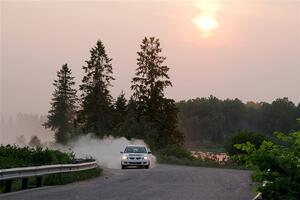 Andrew Bockheim / Salvatore LoPresti Mitsubishi Lancer on SS6, Camp 3 South.