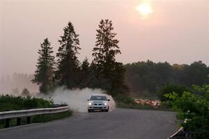 Andrew Bockheim / Salvatore LoPresti Mitsubishi Lancer on SS6, Camp 3 South.