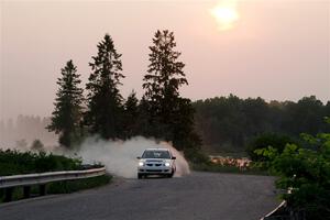 Andrew Bockheim / Salvatore LoPresti Mitsubishi Lancer on SS6, Camp 3 South.