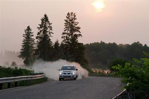 Andrew Bockheim / Salvatore LoPresti Mitsubishi Lancer on SS6, Camp 3 South.