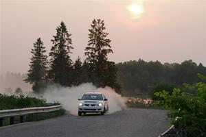 Andrew Bockheim / Salvatore LoPresti Mitsubishi Lancer on SS6, Camp 3 South.