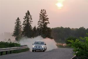 Andrew Bockheim / Salvatore LoPresti Mitsubishi Lancer on SS6, Camp 3 South.