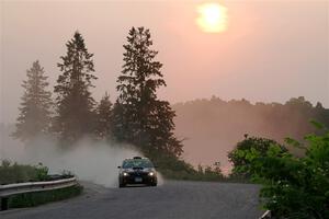 Matt James / Jackie James Subaru Impreza on SS6, Camp 3 South.