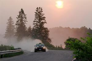 Matt James / Jackie James Subaru Impreza on SS6, Camp 3 South.