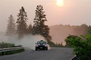 Matt James / Jackie James Subaru Impreza on SS6, Camp 3 South.