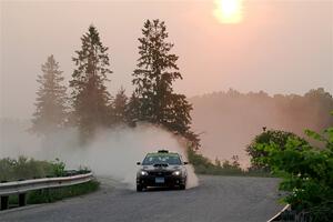 Matt James / Jackie James Subaru Impreza on SS6, Camp 3 South.