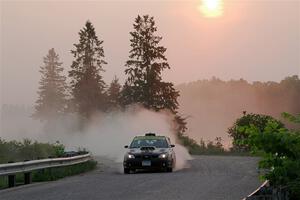 Matt James / Jackie James Subaru Impreza on SS6, Camp 3 South.