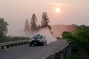 Matt James / Jackie James Subaru Impreza on SS6, Camp 3 South.