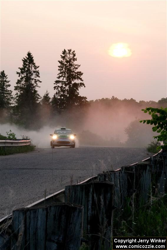 Eric Dieterich / Cherese Wyatt Ford Fiesta on SS6, Camp 3 South.