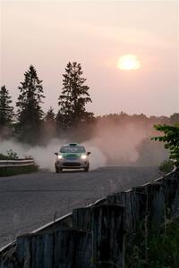 Eric Dieterich / Cherese Wyatt Ford Fiesta on SS6, Camp 3 South.