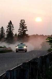 Eric Dieterich / Cherese Wyatt Ford Fiesta on SS6, Camp 3 South.