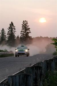 Eric Dieterich / Cherese Wyatt Ford Fiesta on SS6, Camp 3 South.