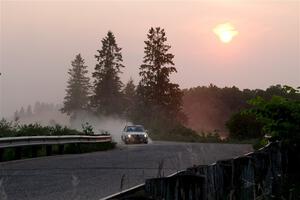 Heath Shively / Elena Huizar BMW 325i on SS6, Camp 3 South.