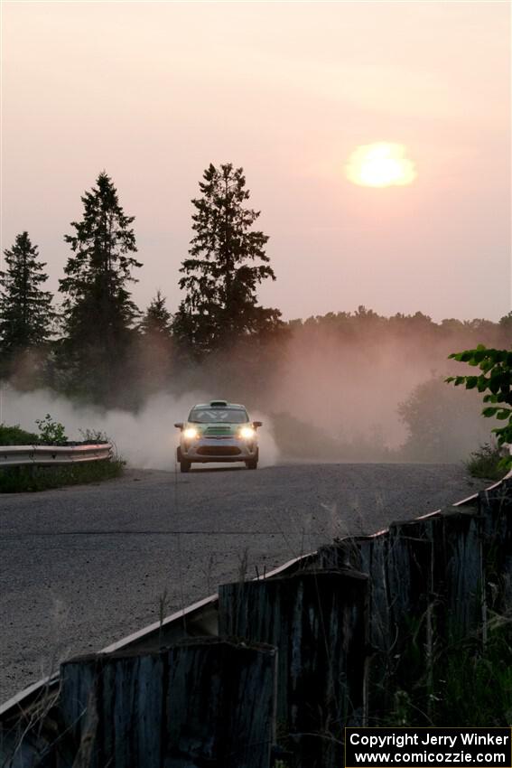 Eric Dieterich / Cherese Wyatt Ford Fiesta on SS6, Camp 3 South.