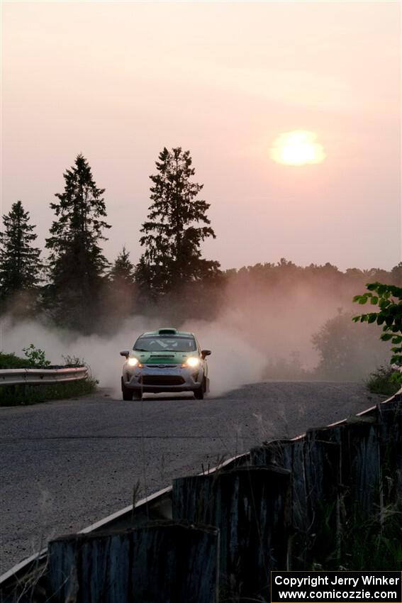 Eric Dieterich / Cherese Wyatt Ford Fiesta on SS6, Camp 3 South.