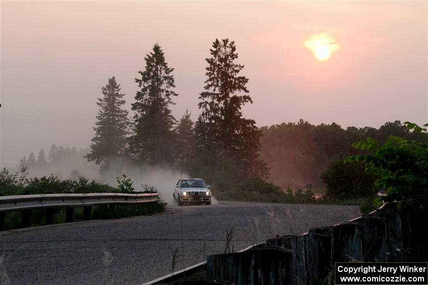 Heath Shively / Elena Huizar BMW 325i on SS6, Camp 3 South.