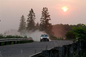 Heath Shively / Elena Huizar BMW 325i on SS6, Camp 3 South.