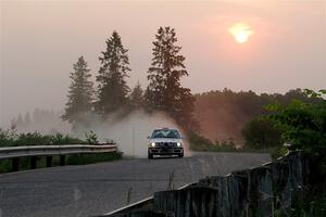 Heath Shively / Elena Huizar BMW 325i on SS6, Camp 3 South.