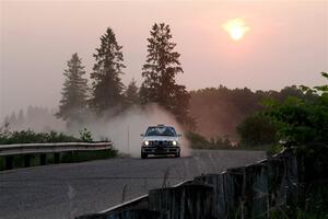 Heath Shively / Elena Huizar BMW 325i on SS6, Camp 3 South.