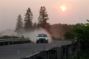 Heath Shively / Elena Huizar BMW 325i on SS6, Camp 3 South.