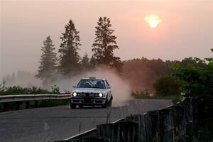 Heath Shively / Elena Huizar BMW 325i on SS6, Camp 3 South.