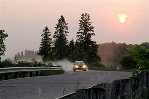 Katie Gingras / Steve Gingras Subaru Impreza on SS6, Camp 3 South.