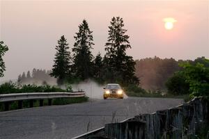 Katie Gingras / Steve Gingras Subaru Impreza on SS6, Camp 3 South.