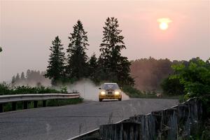 Katie Gingras / Steve Gingras Subaru Impreza on SS6, Camp 3 South.