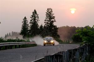 Katie Gingras / Steve Gingras Subaru Impreza on SS6, Camp 3 South.