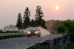 Katie Gingras / Steve Gingras Subaru Impreza on SS6, Camp 3 South.