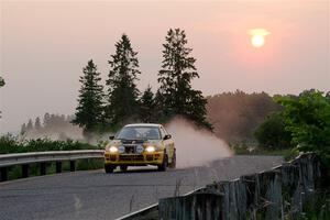 Katie Gingras / Steve Gingras Subaru Impreza on SS6, Camp 3 South.