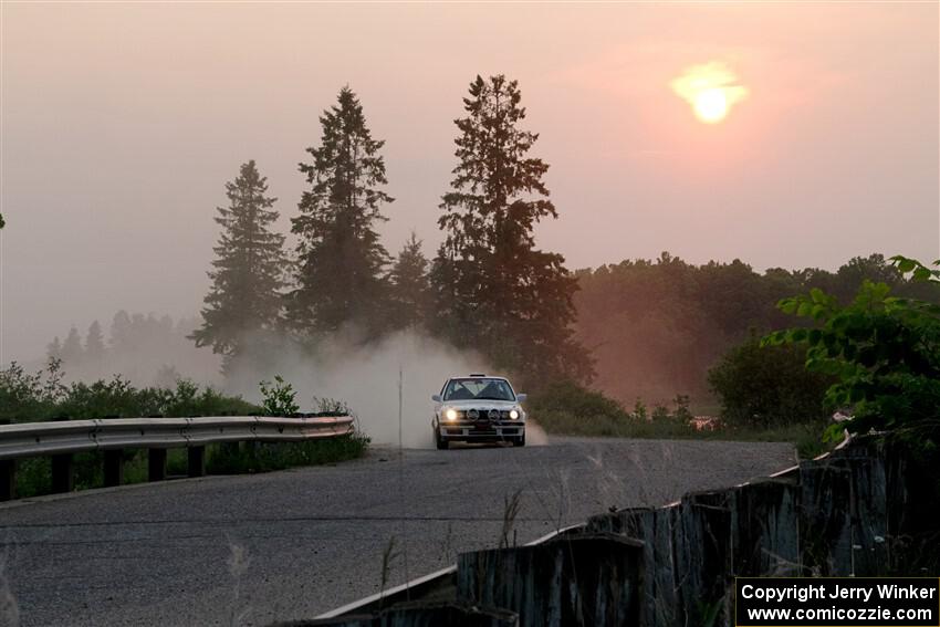 Heath Shively / Elena Huizar BMW 325i on SS6, Camp 3 South.