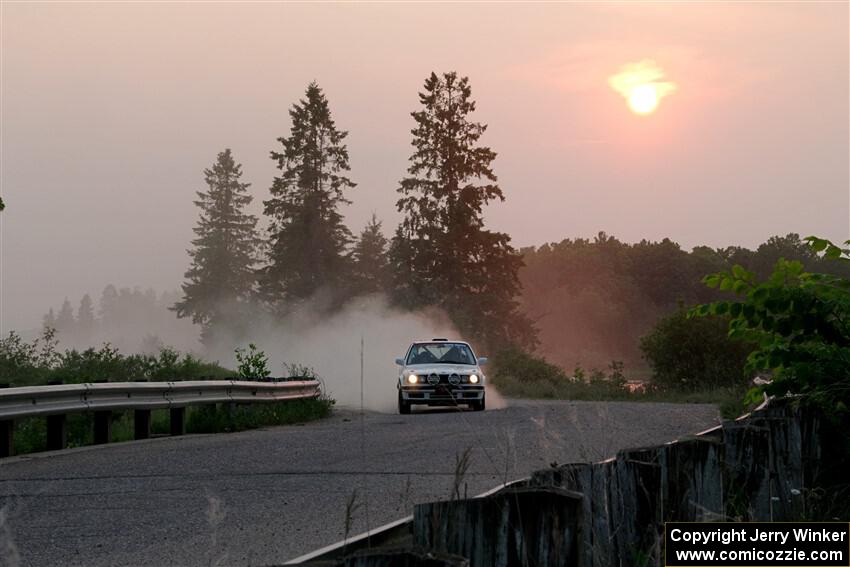 Heath Shively / Elena Huizar BMW 325i on SS6, Camp 3 South.