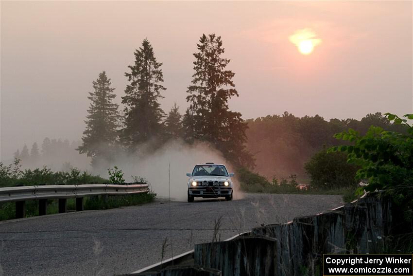 Heath Shively / Elena Huizar BMW 325i on SS6, Camp 3 South.