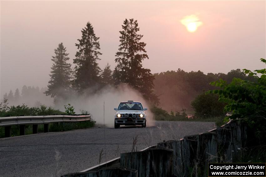 Heath Shively / Elena Huizar BMW 325i on SS6, Camp 3 South.