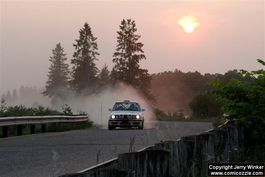 Heath Shively / Elena Huizar BMW 325i on SS6, Camp 3 South.