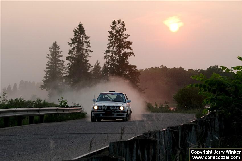 Heath Shively / Elena Huizar BMW 325i on SS6, Camp 3 South.