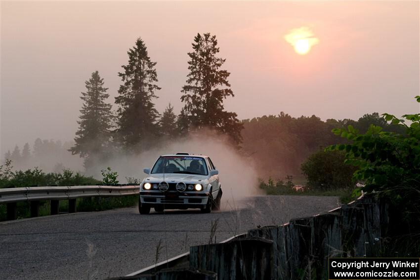 Heath Shively / Elena Huizar BMW 325i on SS6, Camp 3 South.