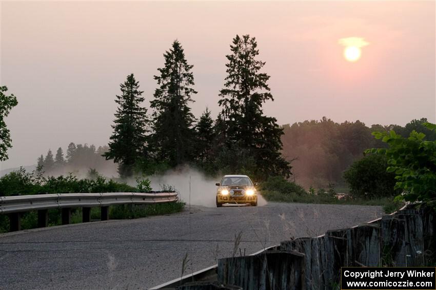 Katie Gingras / Steve Gingras Subaru Impreza on SS6, Camp 3 South.