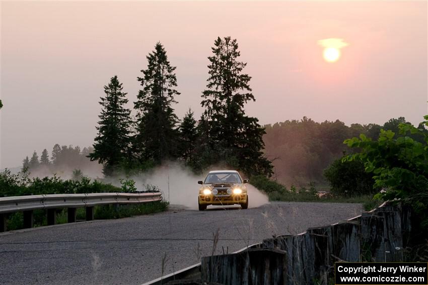 Katie Gingras / Steve Gingras Subaru Impreza on SS6, Camp 3 South.