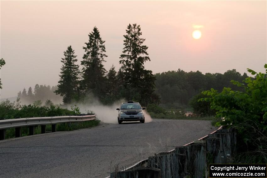 Srikanth Nayini / Otis Lee Miller Ford Focus SVT on SS6, Camp 3 South.