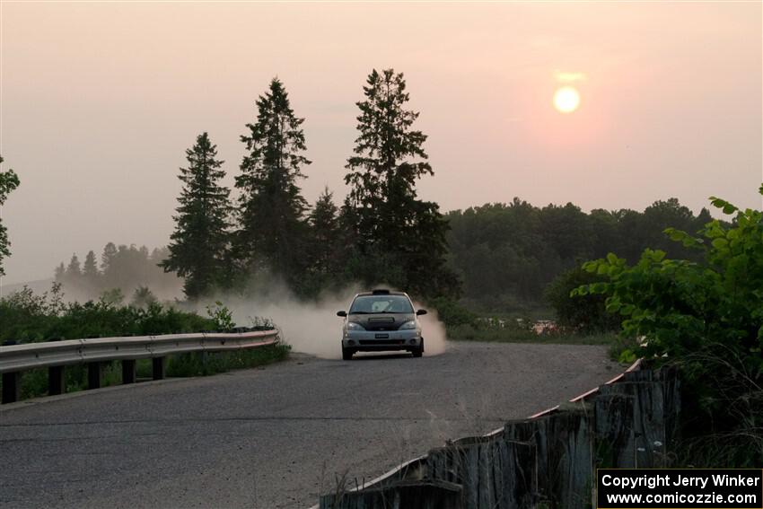 Srikanth Nayini / Otis Lee Miller Ford Focus SVT on SS6, Camp 3 South.