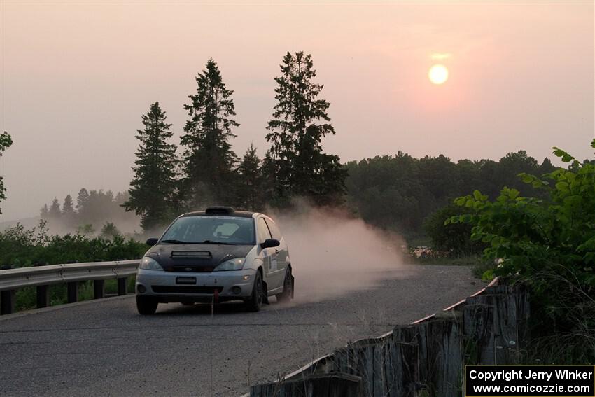 Srikanth Nayini / Otis Lee Miller Ford Focus SVT on SS6, Camp 3 South.