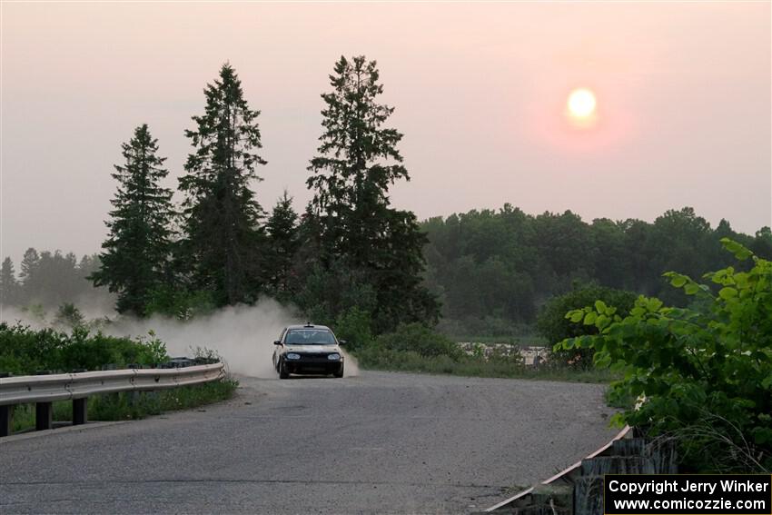 Chase Blakely / Mike Callaway VW GTI on SS6, Camp 3 South.