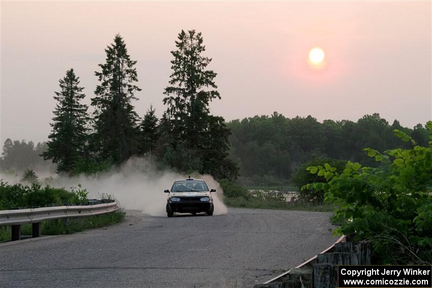 Chase Blakely / Mike Callaway VW GTI on SS6, Camp 3 South.