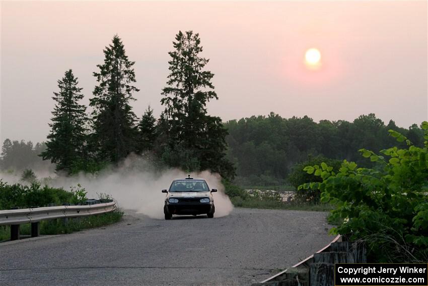 Chase Blakely / Mike Callaway VW GTI on SS6, Camp 3 South.